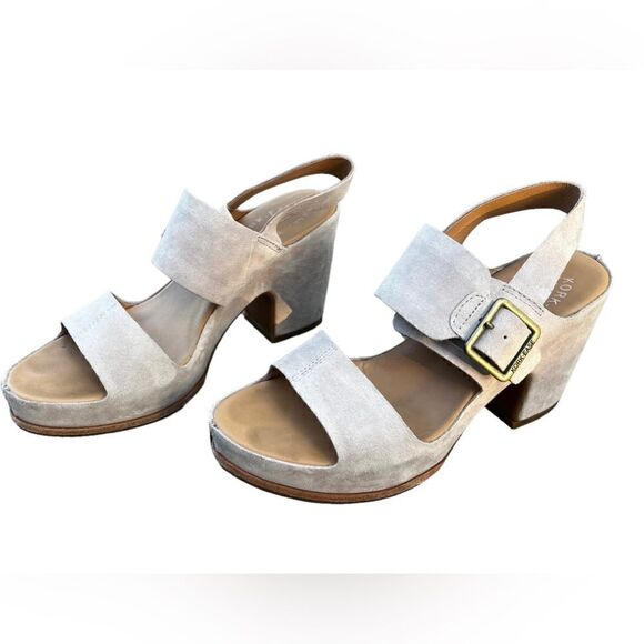 Kork-Ease San Carlos  Sandal - Block Heel -  pink suede Leather - BOHO - 9 - Picture 3 of 7